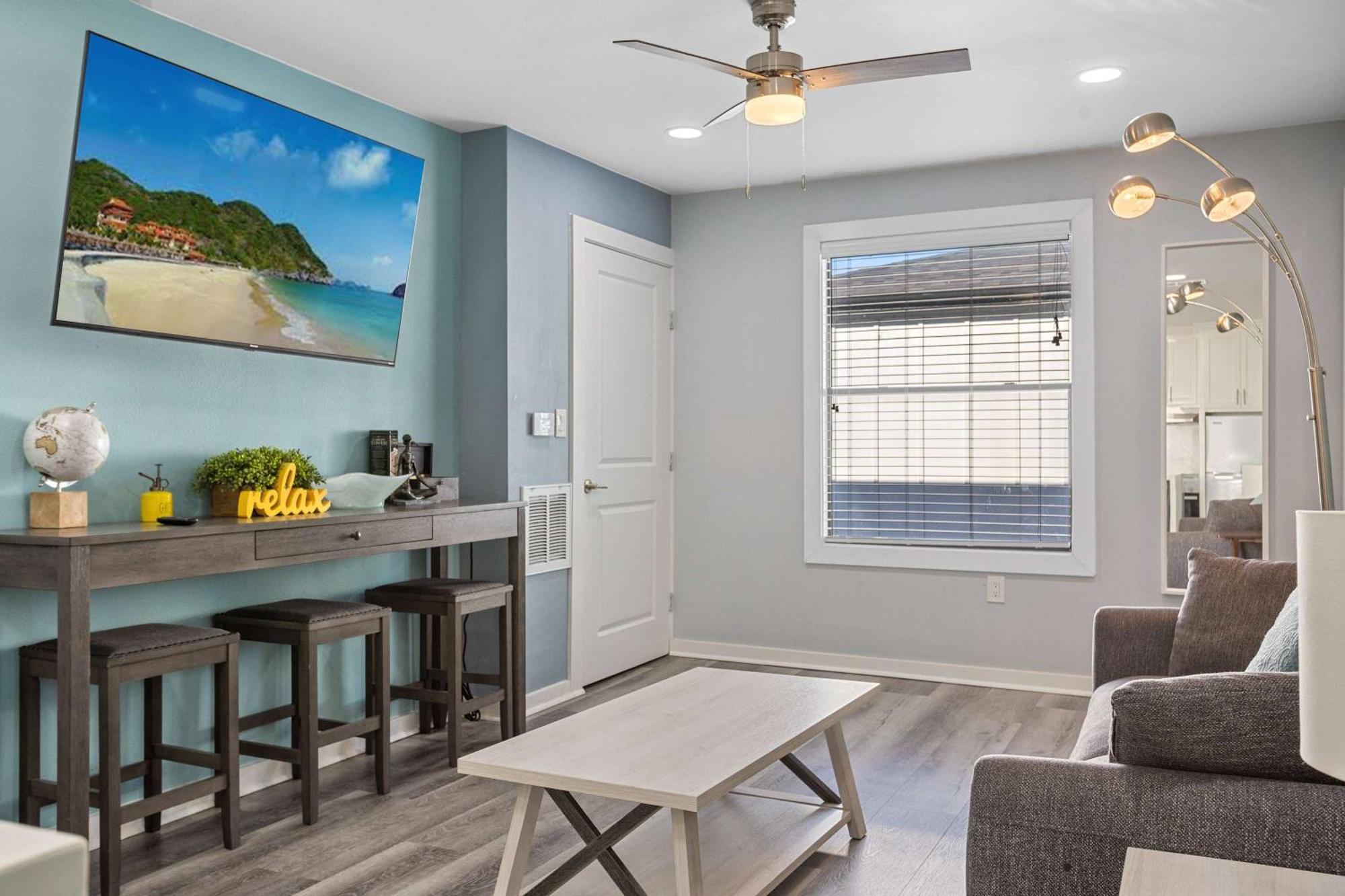 Htx Dtown I Sleeps 7 Wi-fi Parking Free Gym Apartment