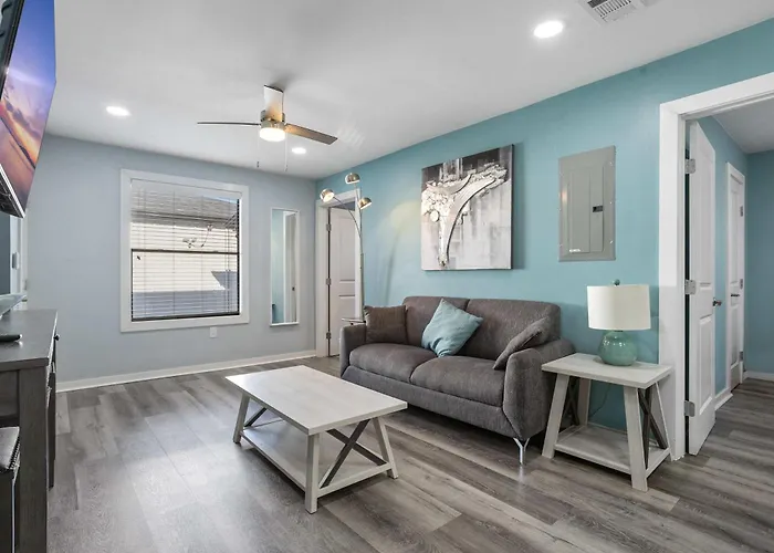 Htx Dtown Apt I Sleeps 7 Wi-Fi Parking Free Gym