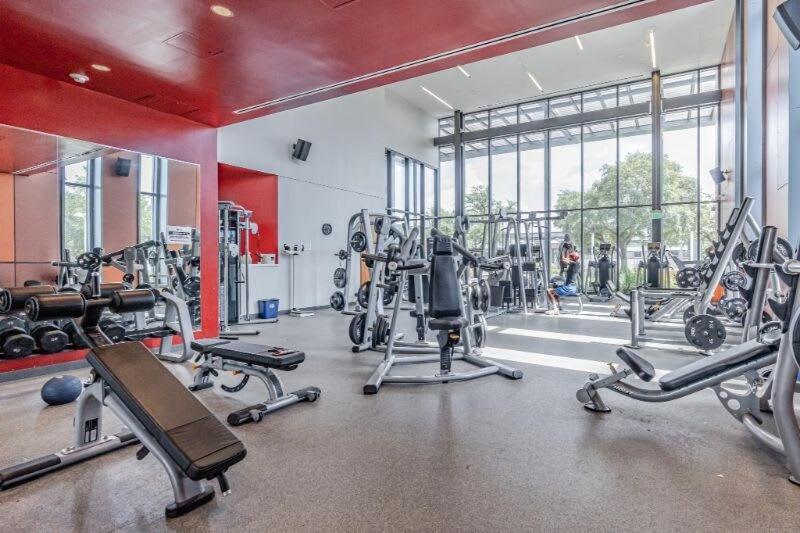 Appartement Htx Dtown I Sleeps 7 Wi-fi Parking Free Gym